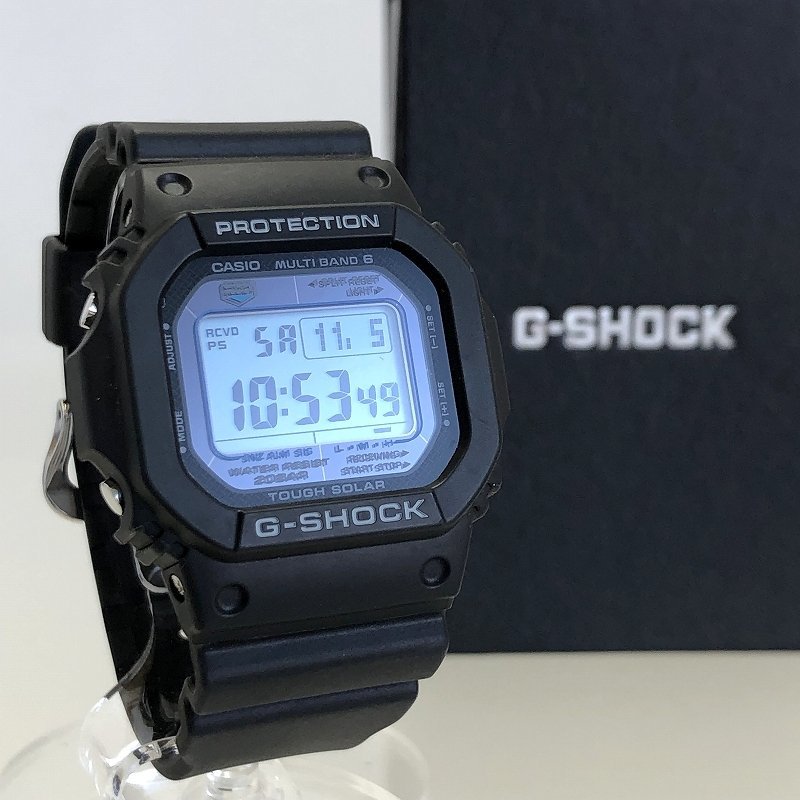 ヤフオク! - 極美品 カシオ G-SHOCK 電波ソーラー腕時計 GW-