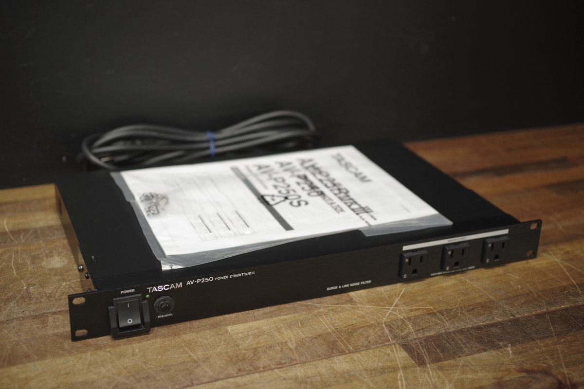 ヤフオク! - TASCAM タスカム AV-P250 パワーディストリビ...