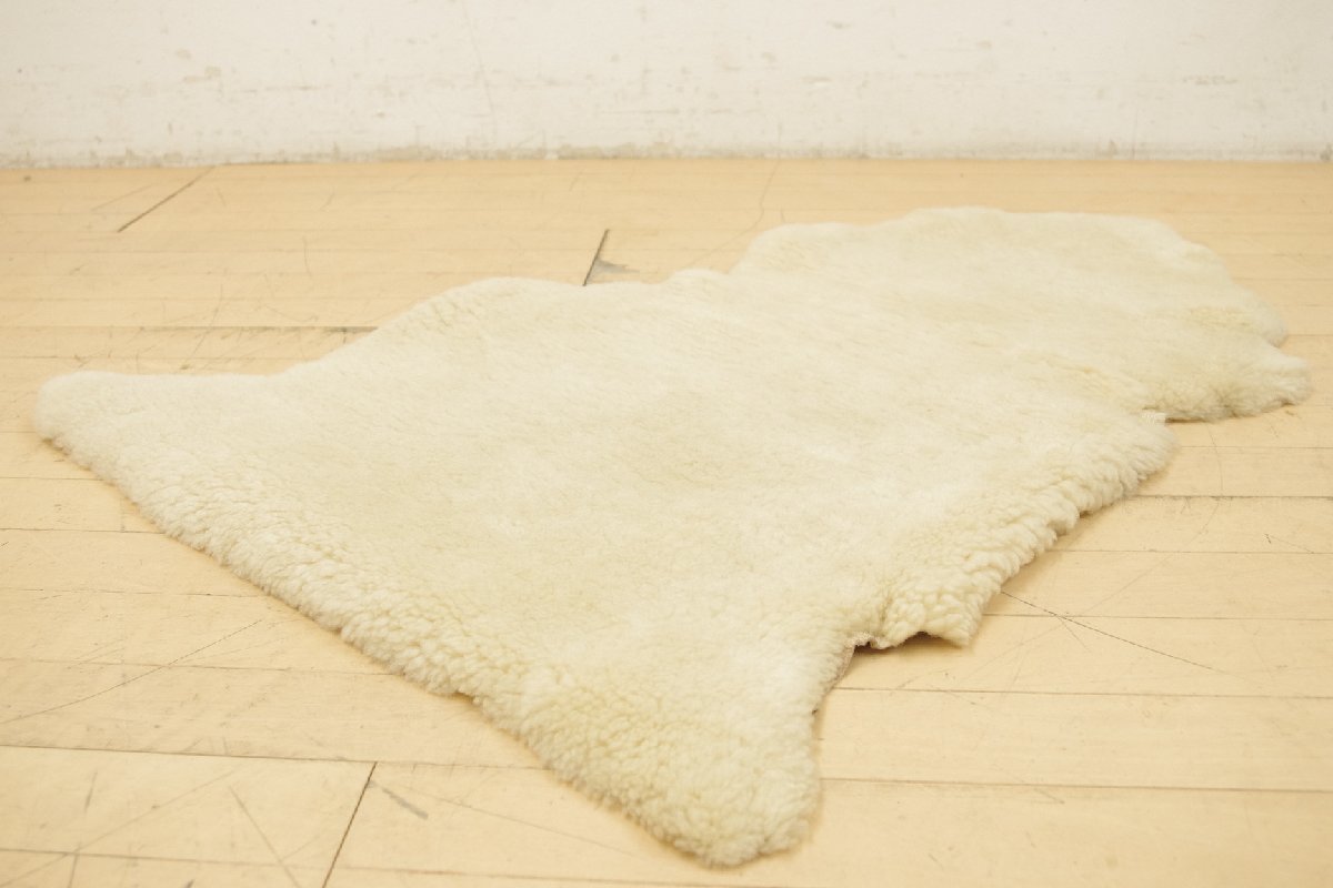  один пункт предмет мутон ковер шерсть шерсть ковровое покрытие овчина .... коврик коврик перед дверью living ширина 96cm×71cm натуральный предмет 