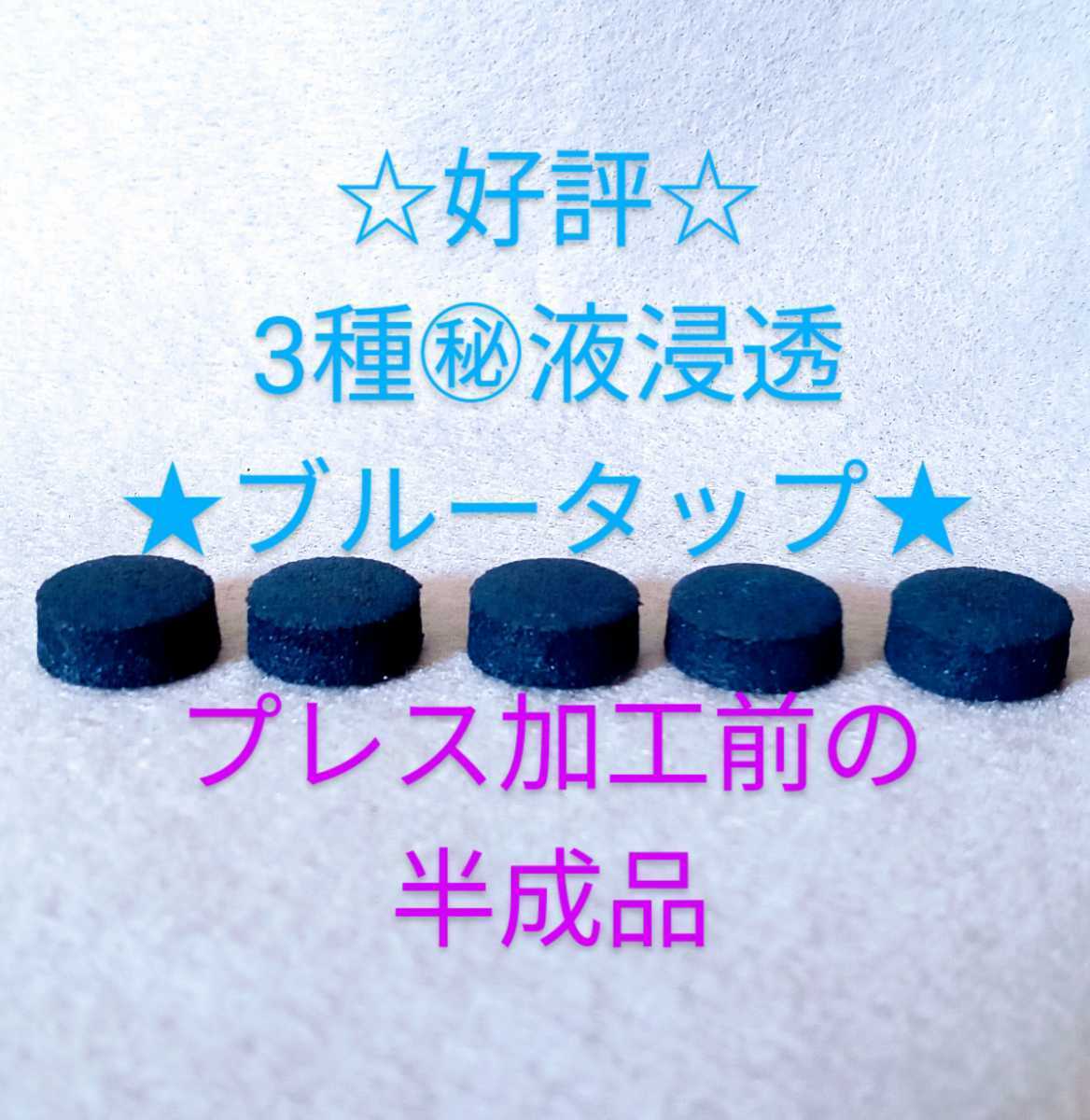 ブルータップ 3種液体浸透・プレス加工前の半成品の5個入 516個目