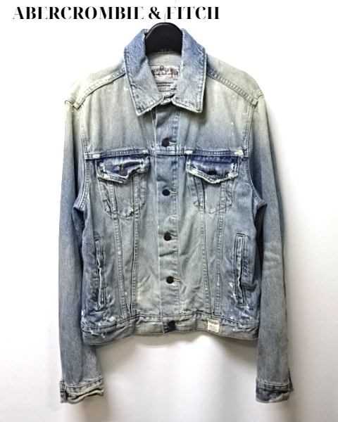 L 未使用【Abercrombie＆Fitch DENIM JACKET 00257 Gジャン アバクロンビー＆フィッチ デニムジャケット アバクロ Gジャン】_画像1