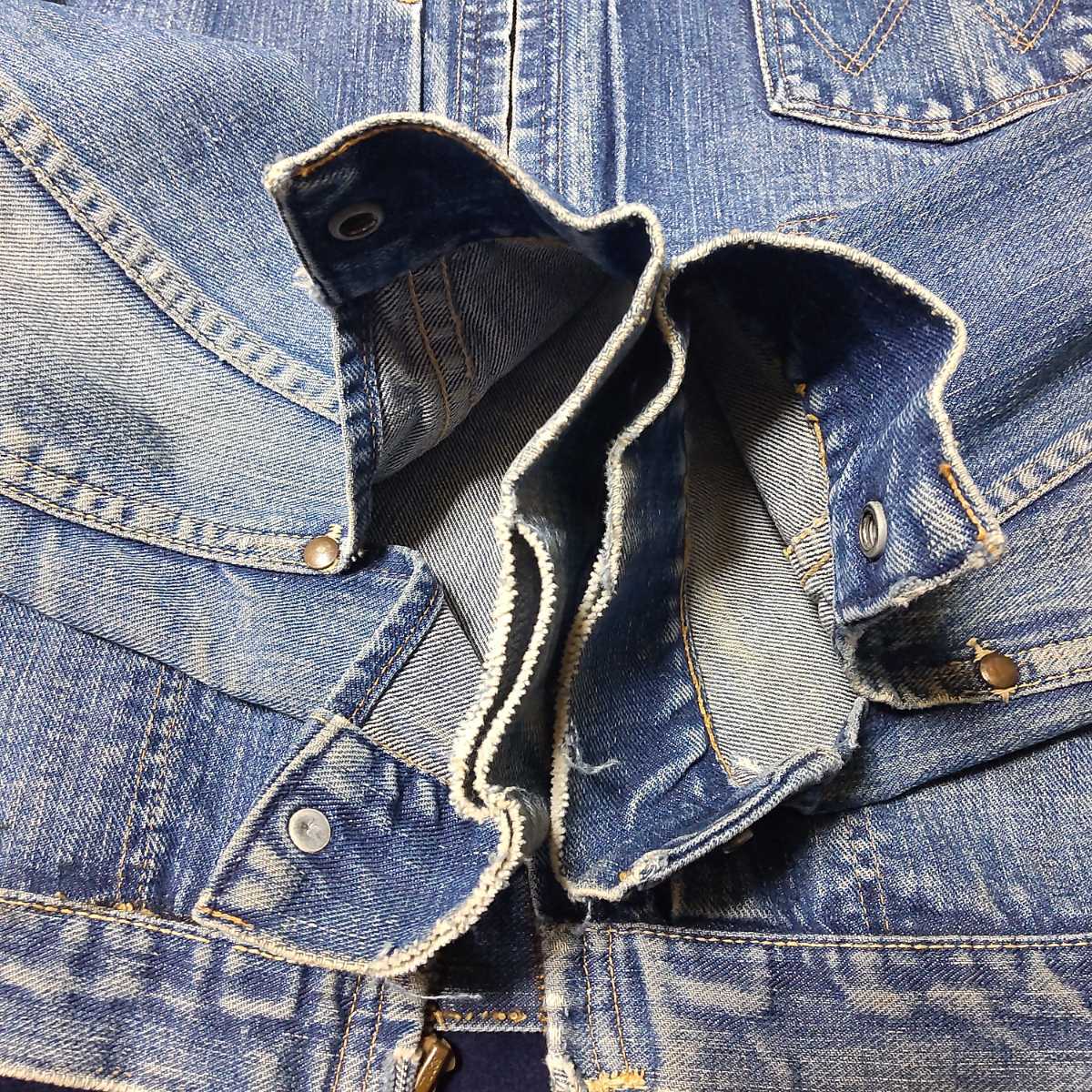 50s【サイズ40】11MJZ Wrangler ラングラー デニムジャケット