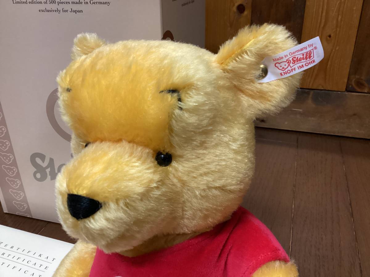 Steiff】第一回ディズニーコンベンション限定 くまのプーさん 限定500