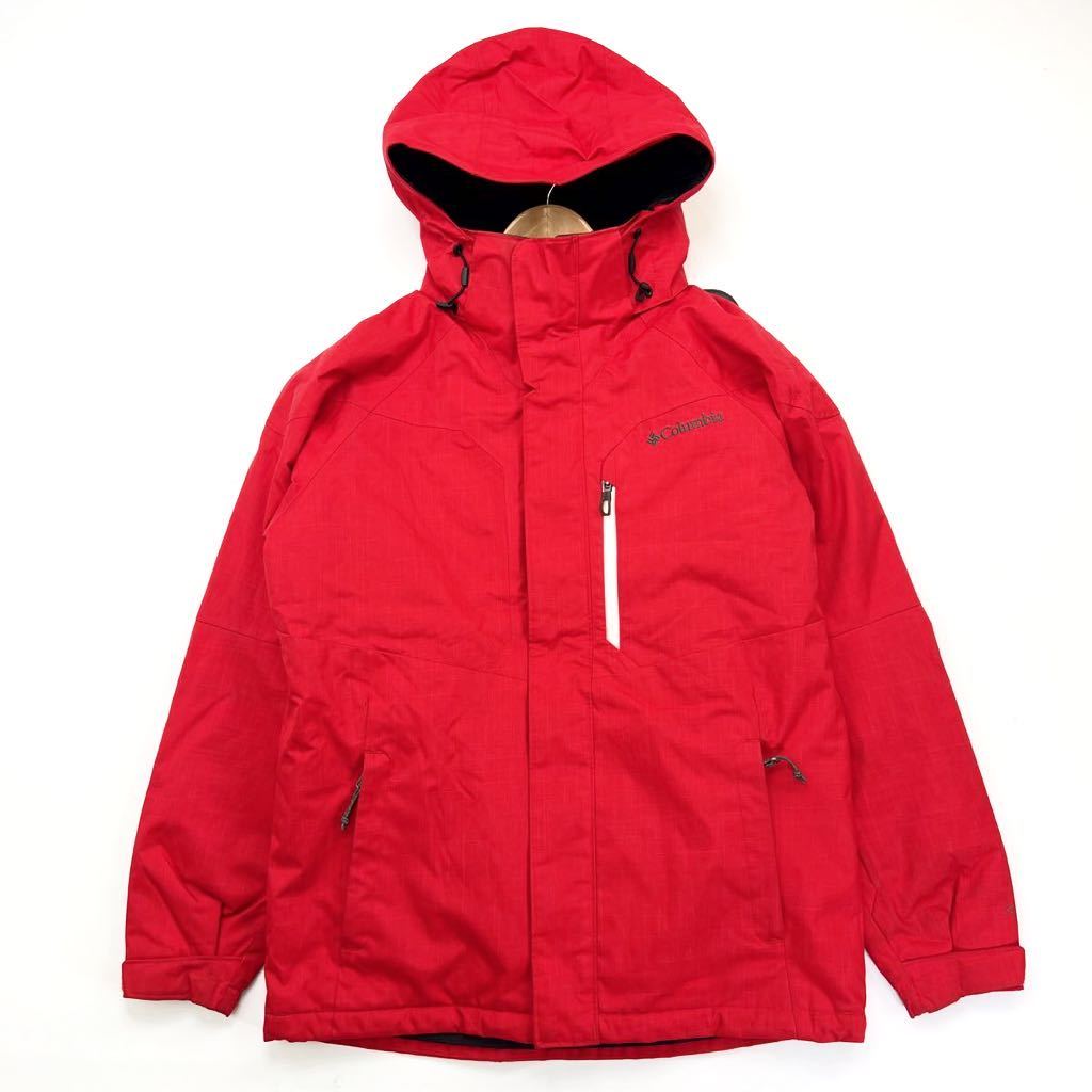  Colombia * Columbia OMNI-HEAT Alpine action jacket Parker red S snowboard mountain climbing outdoor WE1058#DA201