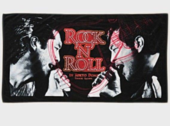 矢沢永吉　SBTビーチタオル　ROCK'N'ROLL　日比谷