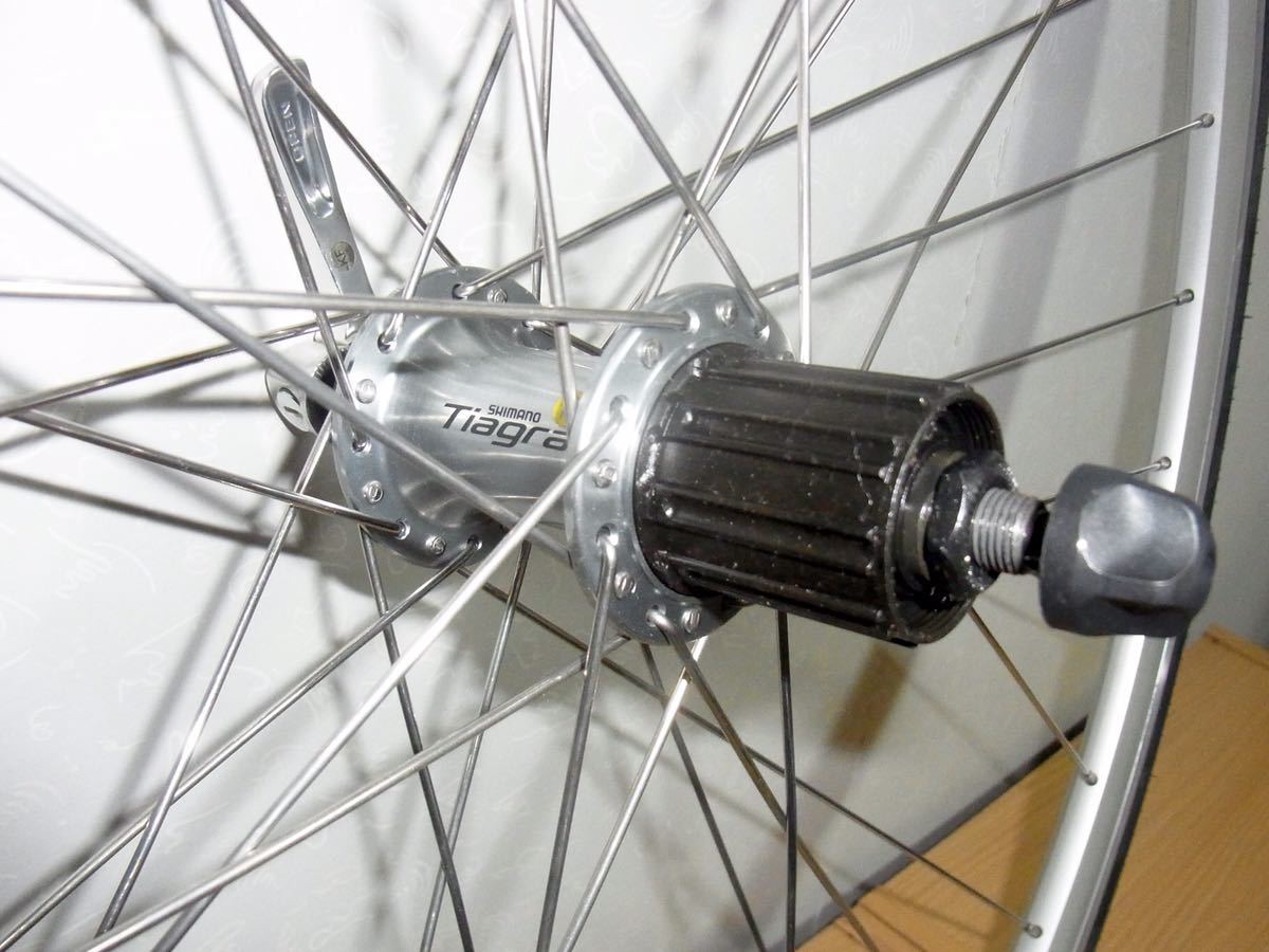 ○新品○ 手組ホイール 32H TIAGRAハブ & ARAYAリム + Continental