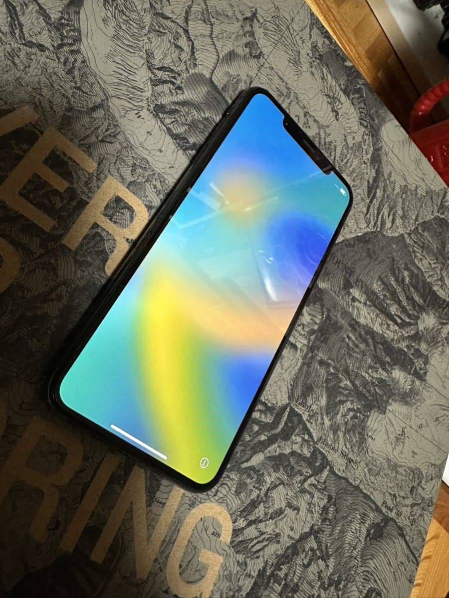 iPhone XS MAX 256G Apple AU 美品SIMなし機関良好-日本代購代Bid第一