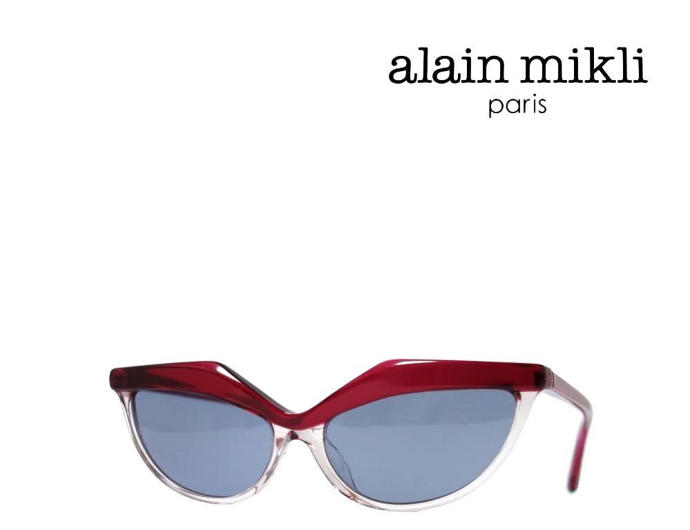 【alain mikli】　アランミクリ　サングラス　A05070　003/80　ピンク・クリア　国内正規品