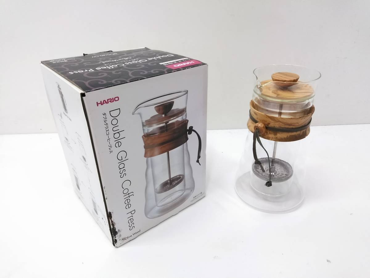 Yahoo!オークション - HARIO ハリオ ダブルグラスコーヒープレス Yahoo!オークション - HARIO ハリオ ダブルグラスコーヒープレス