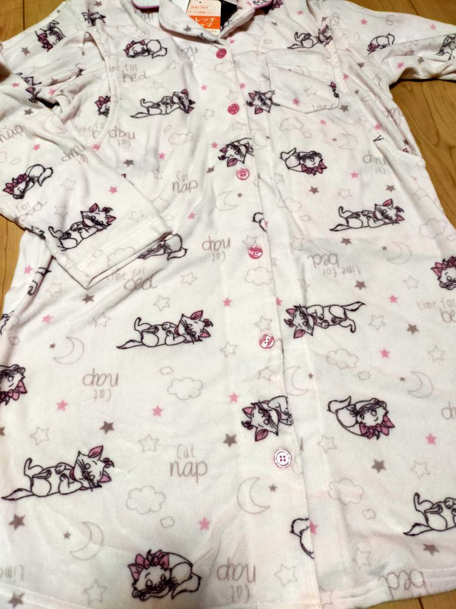  new goods Disney Marie Chan maternity pyjamas M ~ L nursing . attaching production front postpartum go in . birth warm velour autumn winter long sleeve Night wear 