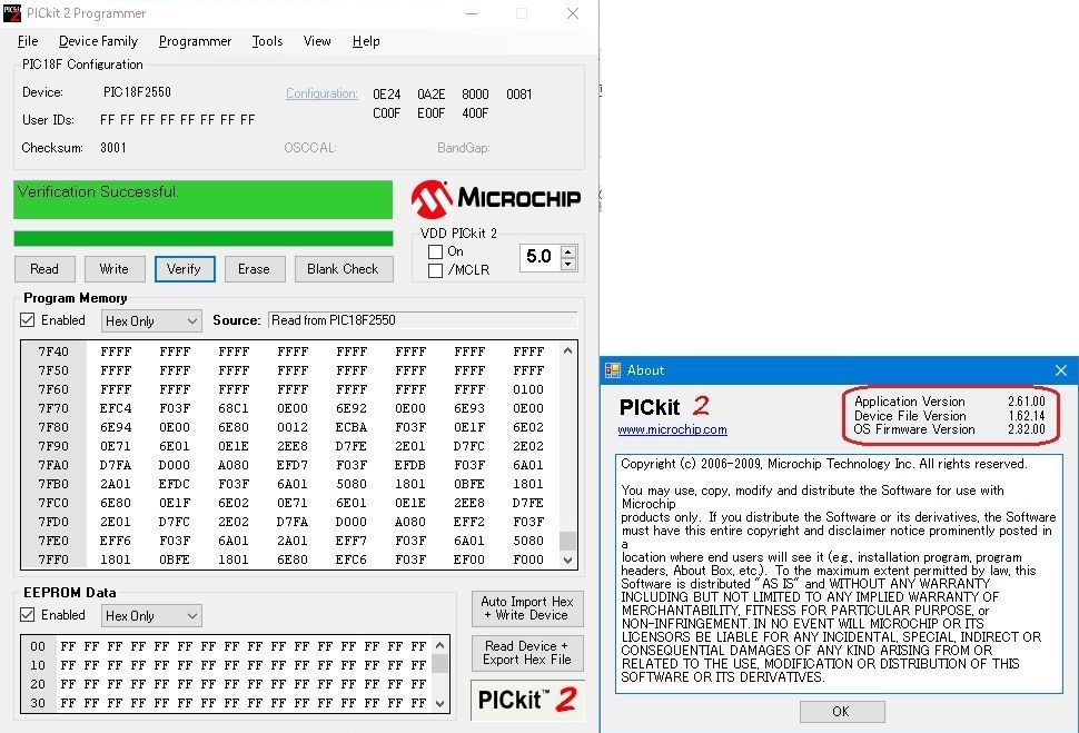 ★★ 【 PICkit 2 】＋ 【 書き込み用ソケット・ブレッドボード 】＋【 PIC18F2550マイコンボード (4個）】★★