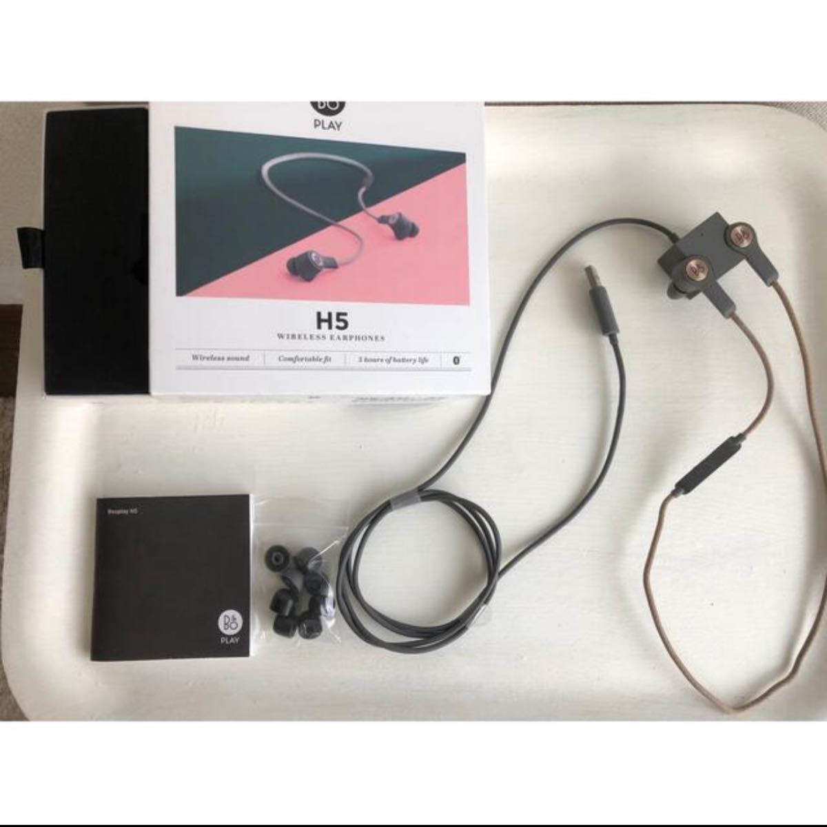 B&O ワイヤレスイヤホン PLAY BEOPLAY H5 品-