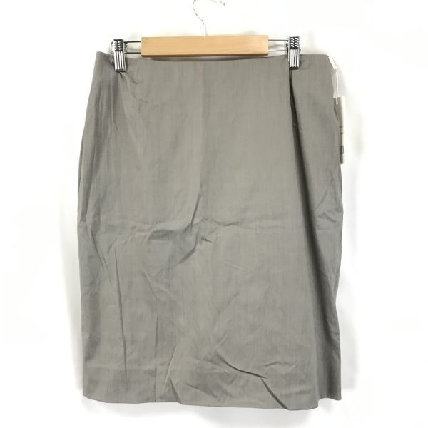 タグ付き新古品★A-K-R-I-S/アクリス★フォーマル/膝丈スカート【women’s size -38/M/グレー/gray】Skirts◆BH6