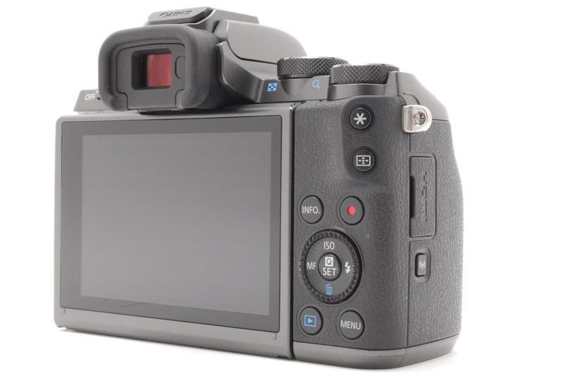 Canon キヤノン EOS M5 レンズキット 新品SD32GB付き_画像4