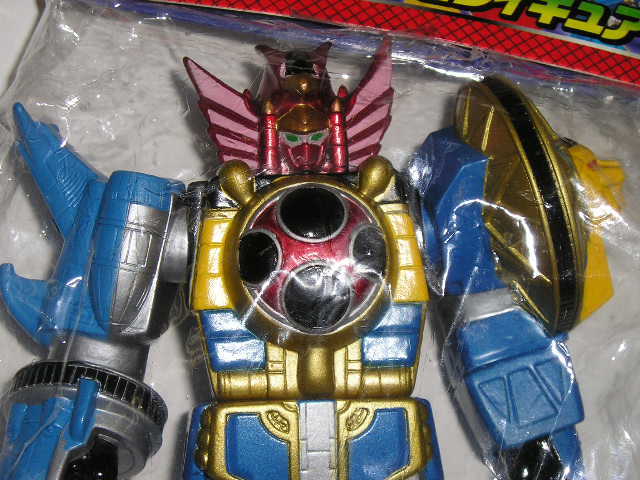 # van Puresuto Ninpu Sentai Hurricanger collectable sofvi figure all 4 kind is li ticket red / is li ticket yellow / is li ticket blue /. manner god 