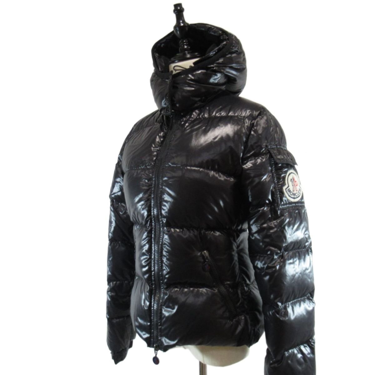 見事な ほぼ美品 MONCLER モンクレール BADIA バディア デカワッペン