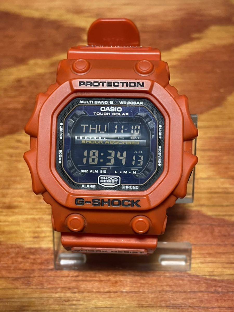 超歓迎された G-SHOCK GXW-56-4JF レスキューオレンジ デカG