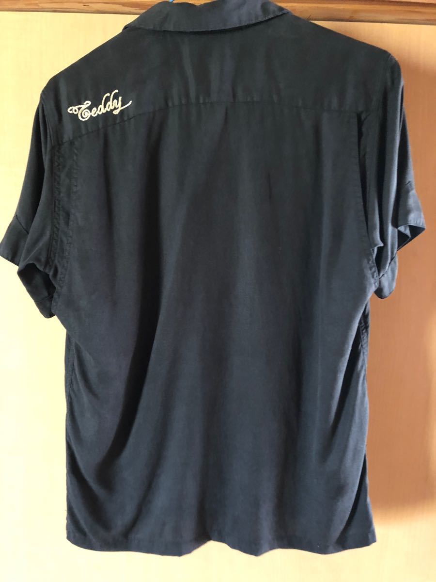 ルードギャラリー オープンカラーシャツ 半袖 RUDE GALLERY BLACK
