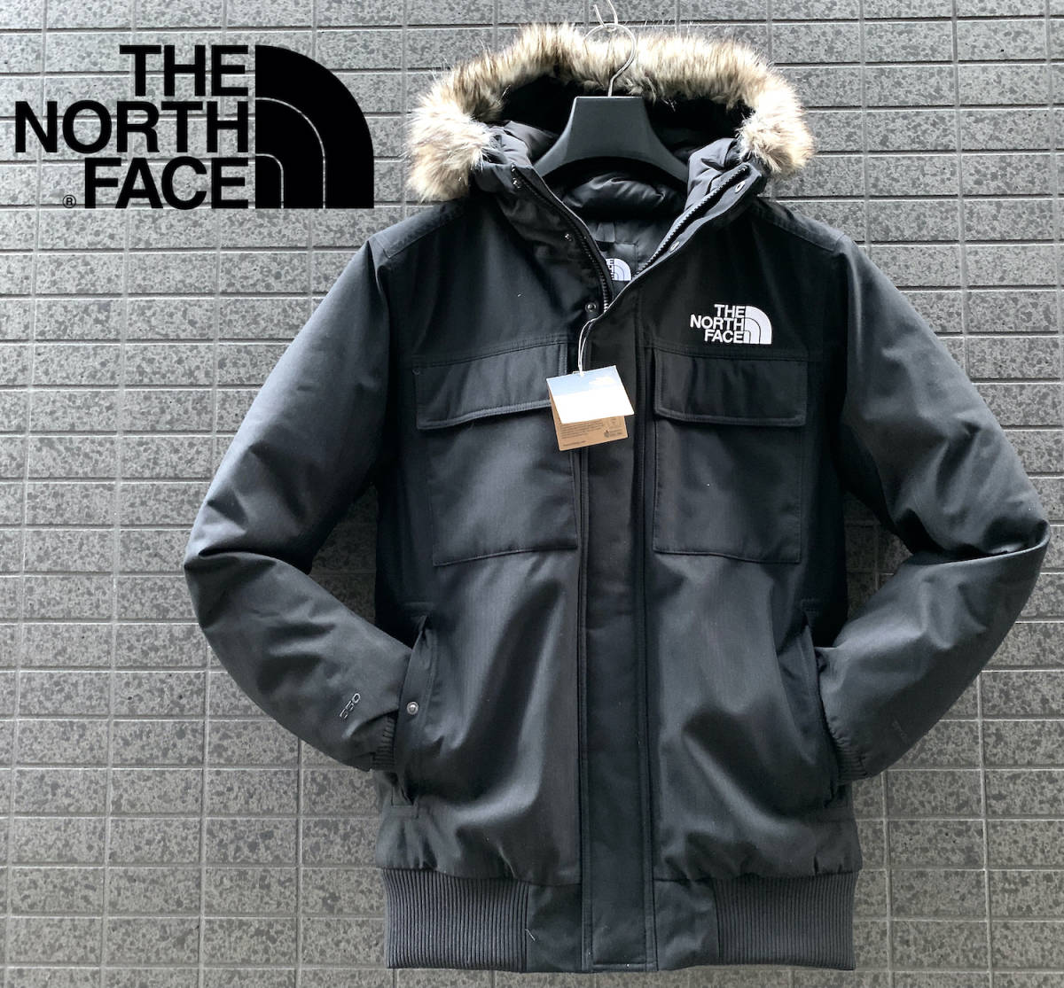 ◆モデル出品◆新品 XXLサイズ ザ・ノースフェイス ゴッサム パーカー付グースダウンジャケット550 黒 The North Face GOTHAM  2 JACKET