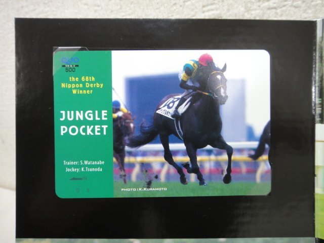 6943●2001年JRA賞 年度代表馬 最優秀3歳馬 ジャングルポケット●の画像8