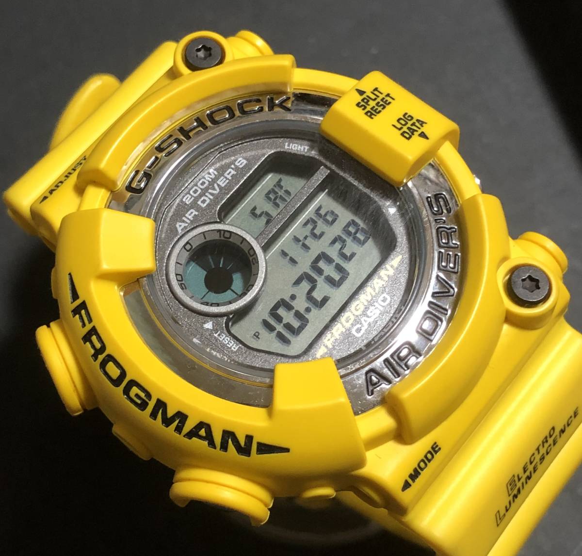 選べる配送時期 Gショック フロッグマン DW-8250Y 潜水蛙 メンイン