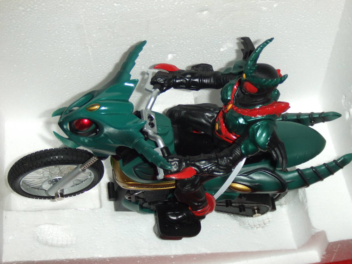 #R/C#girus Raider # radio-controller #TAIYO# sun industry #* junk treatment ( electrification only verification, box scratch )# Kamen Rider Agito # Exceed girus#