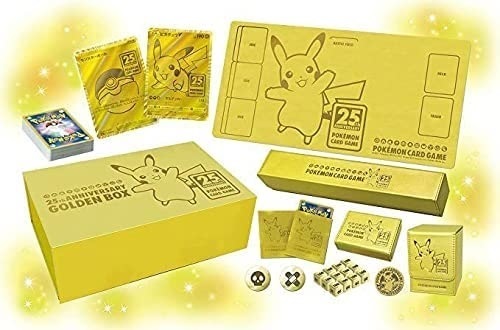 ポケモンカードゲーム 25th Anniversary Golden Box 個別包装未開放品 任天堂ポケモンカード Www Lasertam Co