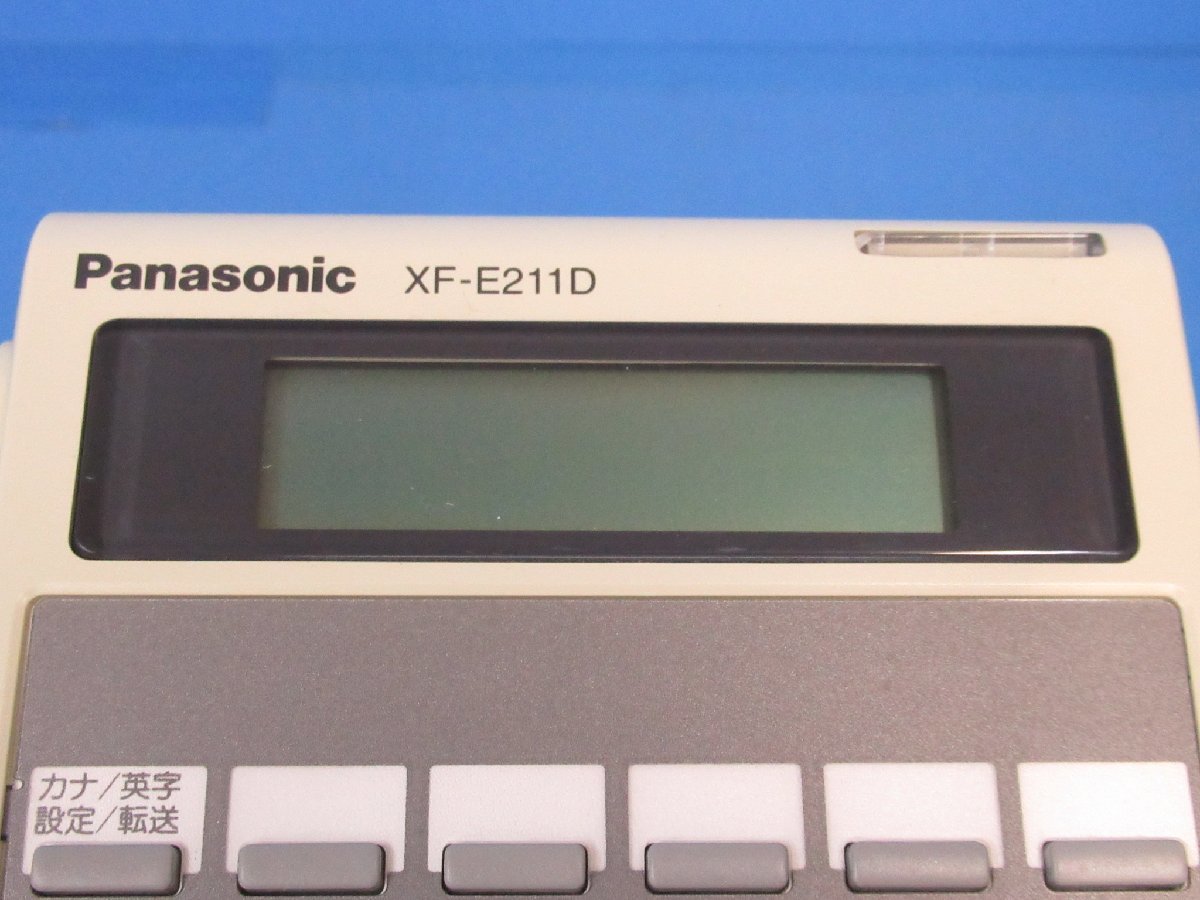 ▲Ω XI1 4676 保証有 Panasonic パナソニック DS II Digaport EXA 6ボタンカナ標準電話機 XF-E211D ・祝10000！取引突破！_画像3