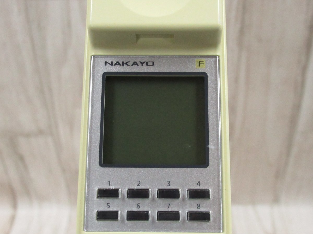 新品本物 Ω XD2 4896 保証有 15年製 ナカヨ NAKAYO iF コードレス