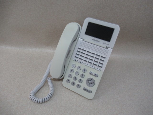 Ω保証有 ZH2 5152) ET-24Si-SDW 3台 日立 HITACHI S-integral 24ボタン電話機 中古ビジネスホン 領収書発行可能 同梱可 20年製_画像2