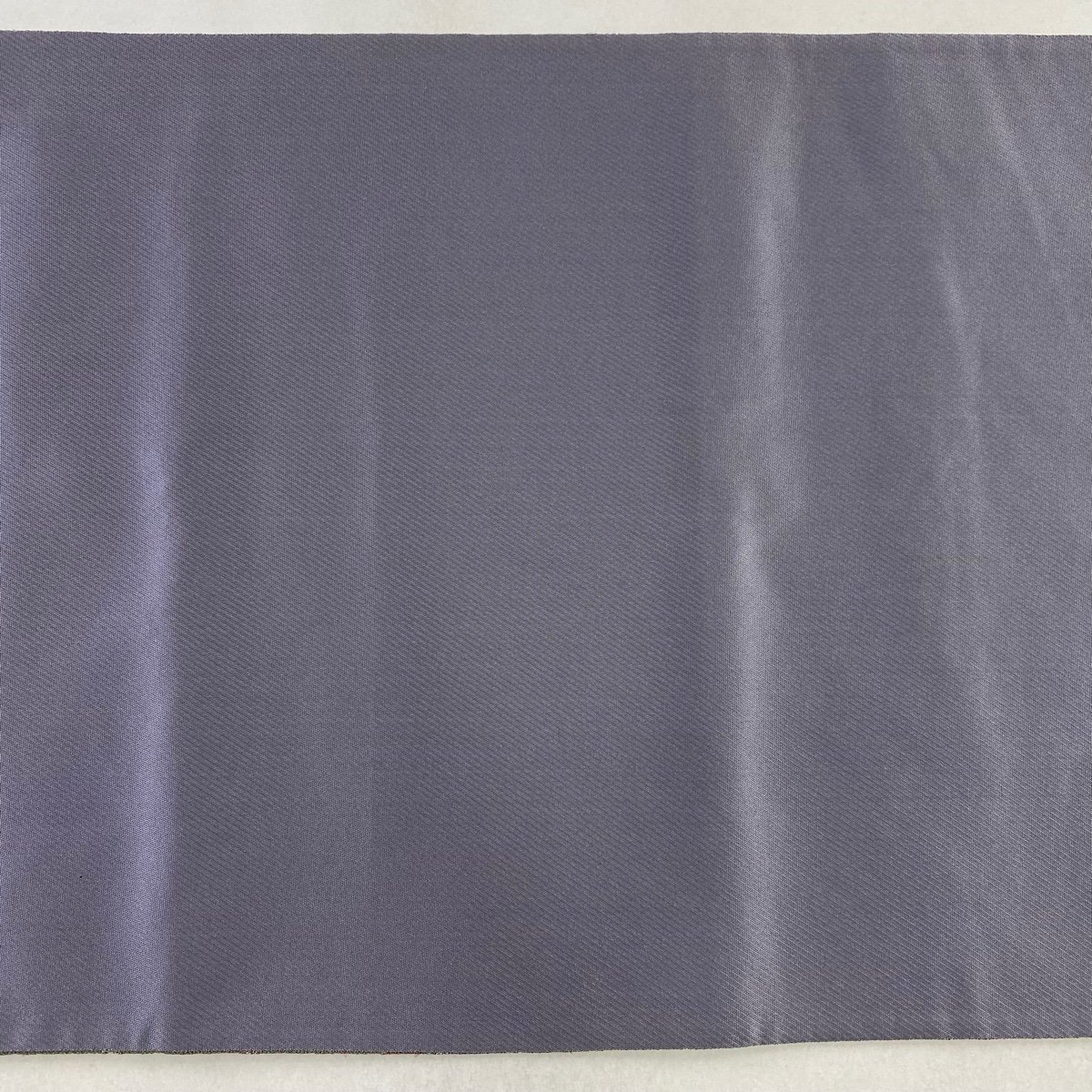 【競ナビ】 袋帯 美品 秀品 麻の葉 幾何 灰紫 六通 正絹 【中古】_画像4