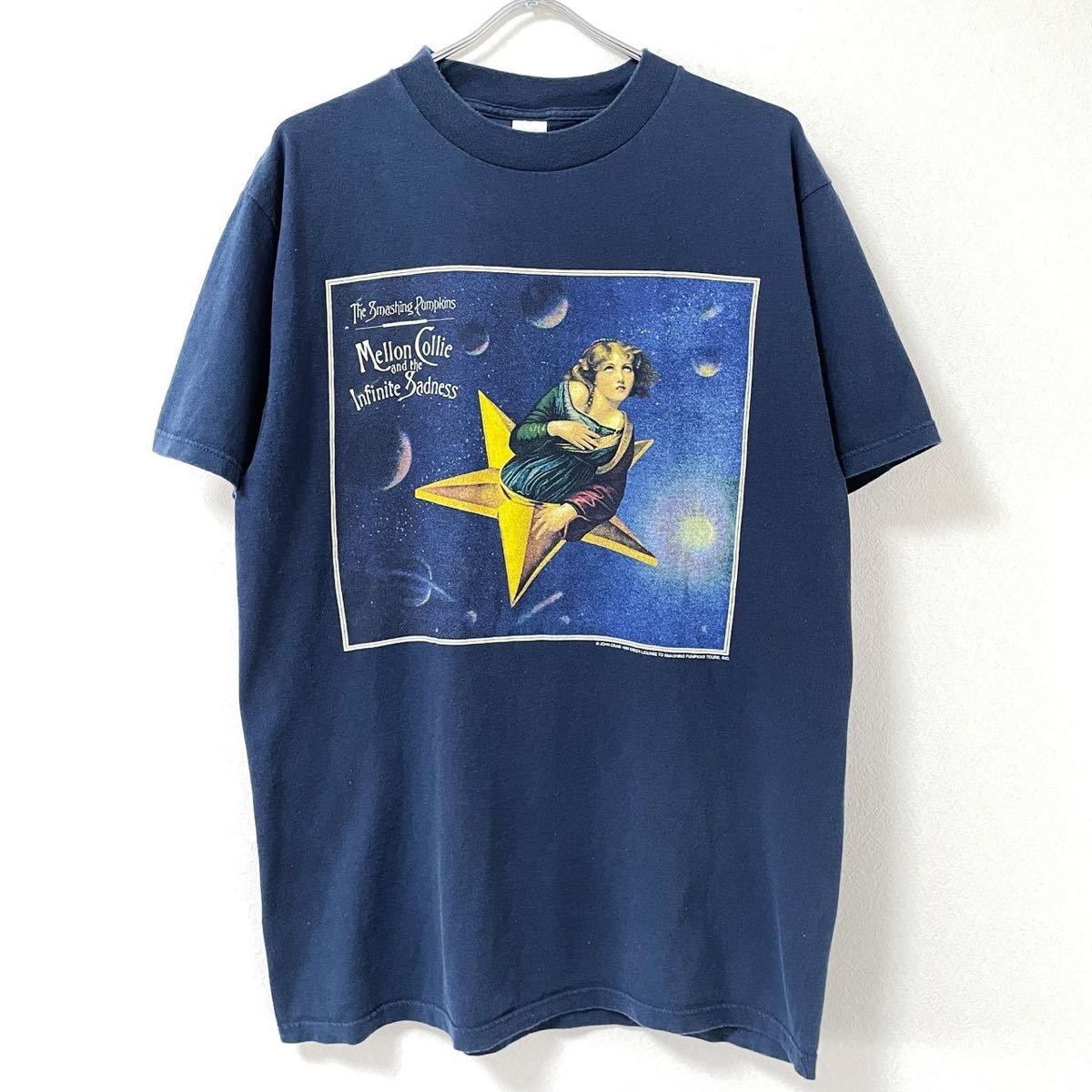 ■激レア■90s USA製 THE SMATHING PUMPKINS MELLON COLLIE アート Tシャツ L XL ザ スマッシングパンプキンズ メロンコリー ビンテージ_画像1