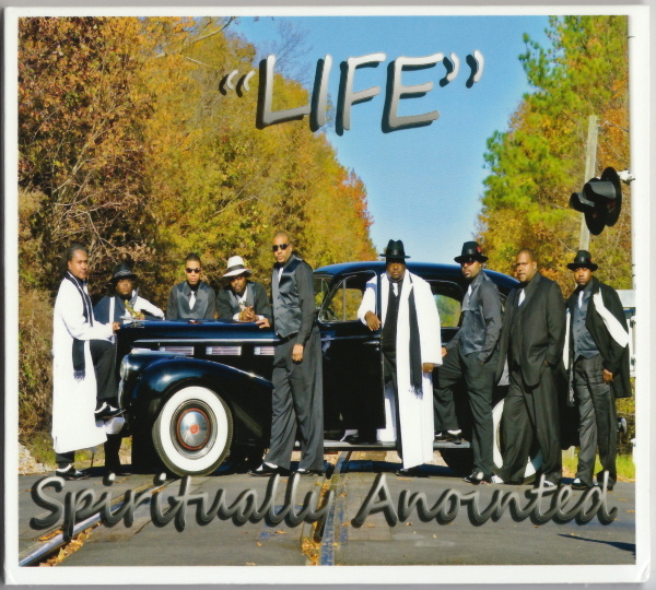  ultra rare SPIRITUALLY ANOINTED - LIFE \'12 Indy navy blue Goss .. good record Ft. LUTHER BARNES etc. GOSPEL/R&B/SOUL