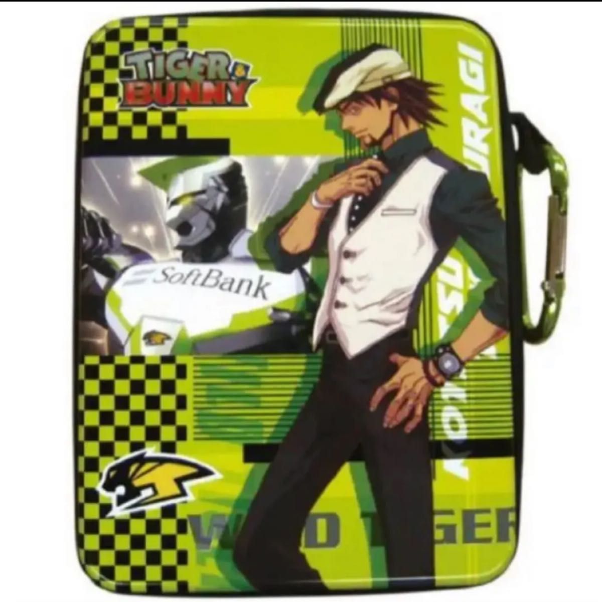 TIGER&BUNNY タイガー&バニー カラビナ付きジッパー缶 虎徹Ver.