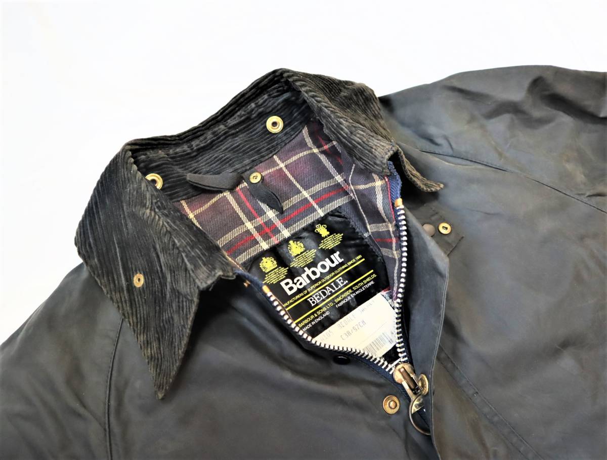 ヤフオク! - 92年製 旧裏地 バブアー 英国製 barbour ビデイ...