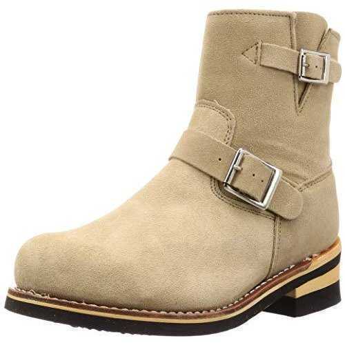  new goods free shipping! super popular * super-discount! original leather suede Short engineer boots 245