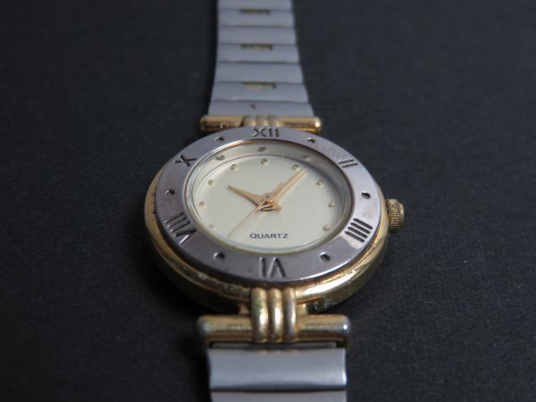 ノエビア NOEVIR クォーツ 3針 6L32-D872 女性用 レディース 腕時計 T330_画像2