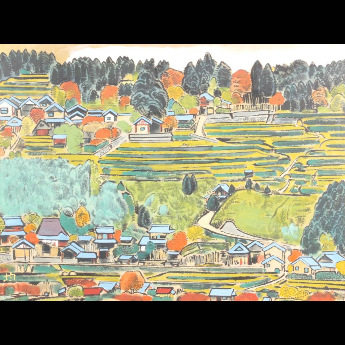 Yahoo!オークション - 楾 3 真作保証 小松均 「大原秋景」 肉筆 Yahoo!オークション - 楾 3 真作保証 小松均 「大原秋景」 肉筆