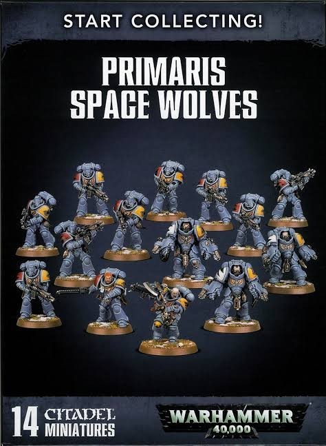 スタートコレクティング！プライマリス スペースウルフ ウォーハンマー 40000 Primaris Space Wolves