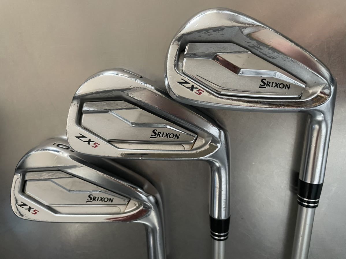 モデル SRIXON ZX5 6番〜Pw 5本セット アイアン専用カーボンシャフト ...