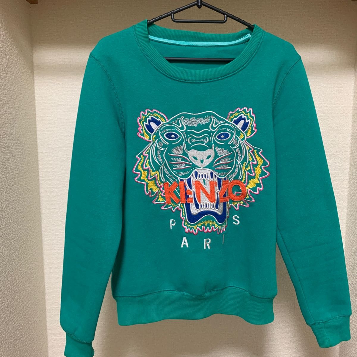 即納超特価】 KENZO - KENZO トレーナー Mサイズ greenの通販 by