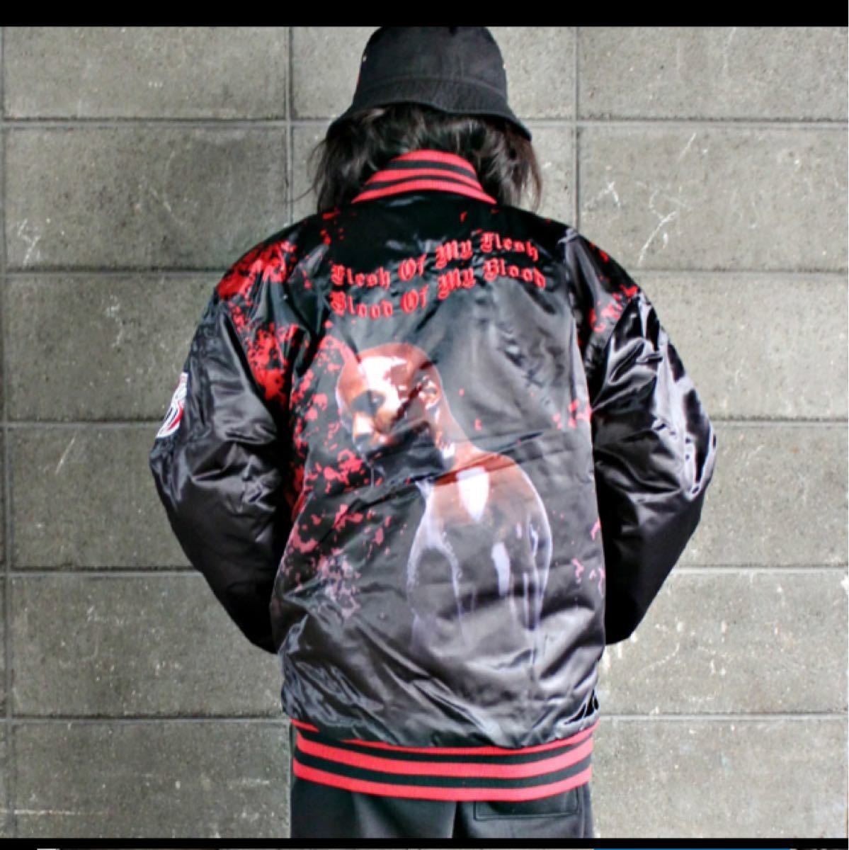 スカジャン スタジャン JACKET スタジアムジャンパー　ヘッドギア　MDX アメリカ輸入品