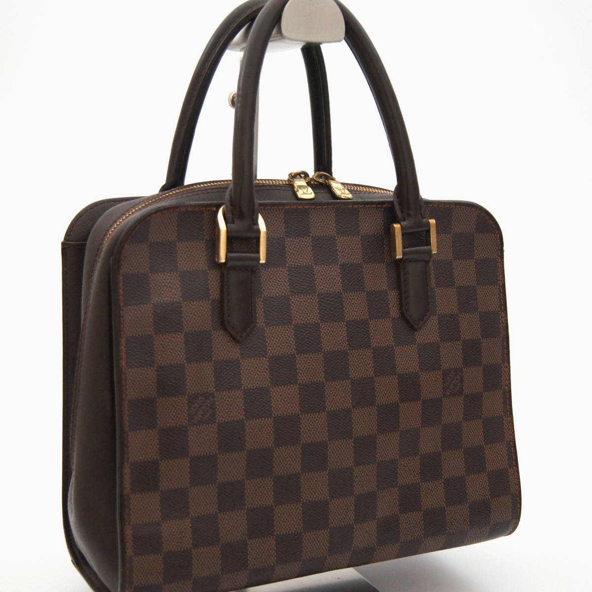 ルイヴィトン LOUIS VUITTON ダミエ トリアナ ハンドバッグ N51155