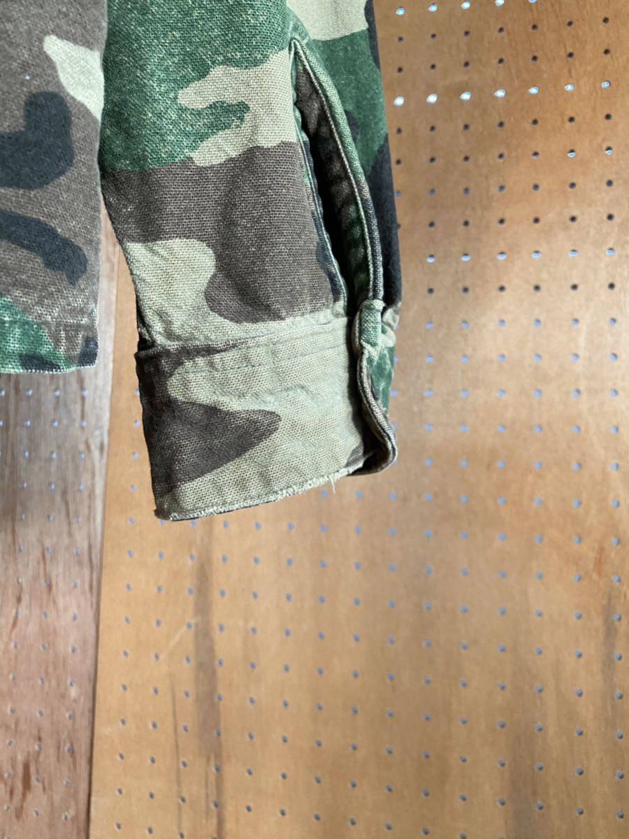 古着 90年代 90s RATTLERS BRAND 迷彩 カモフラ シャツ オーバーサイズ
