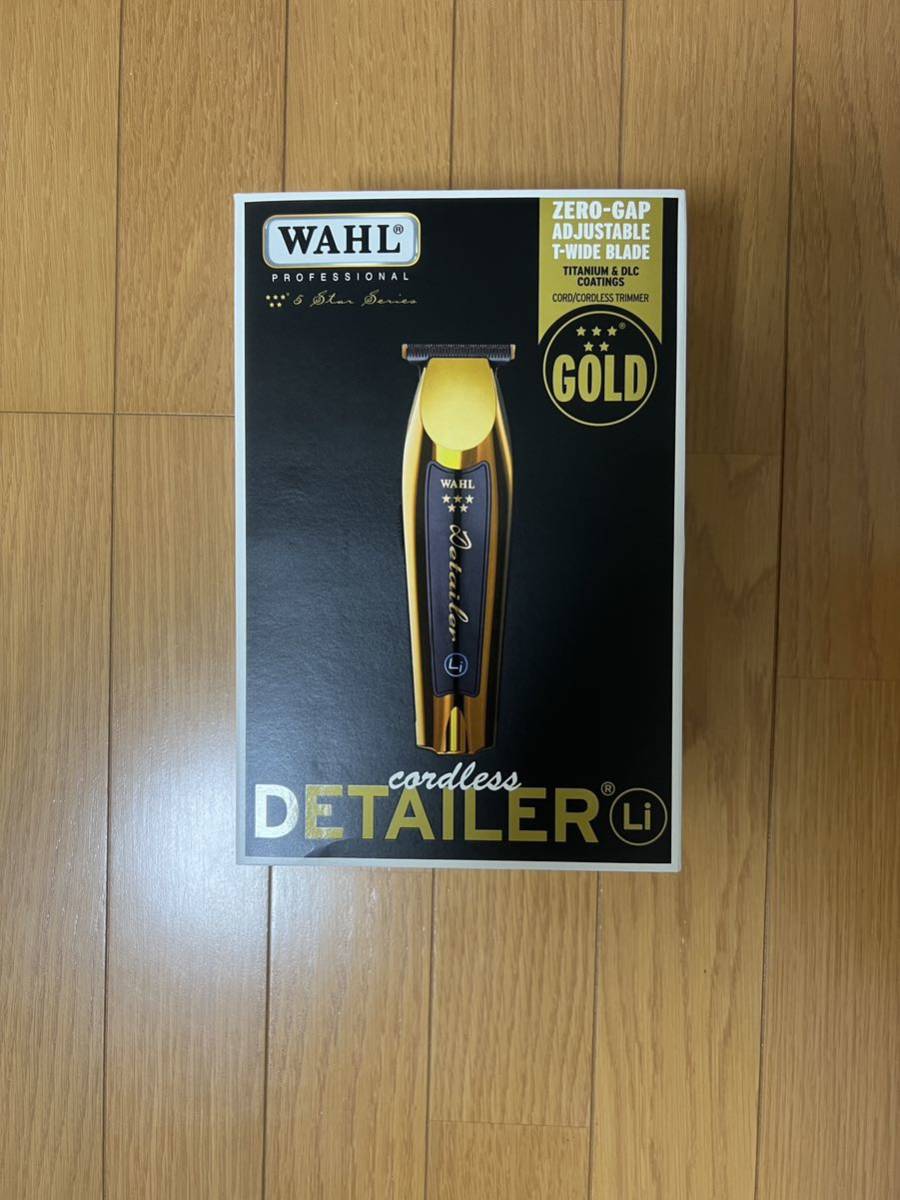 WAHL Cordless Detailer Li Gold バリカン レア シェーバー トリマー