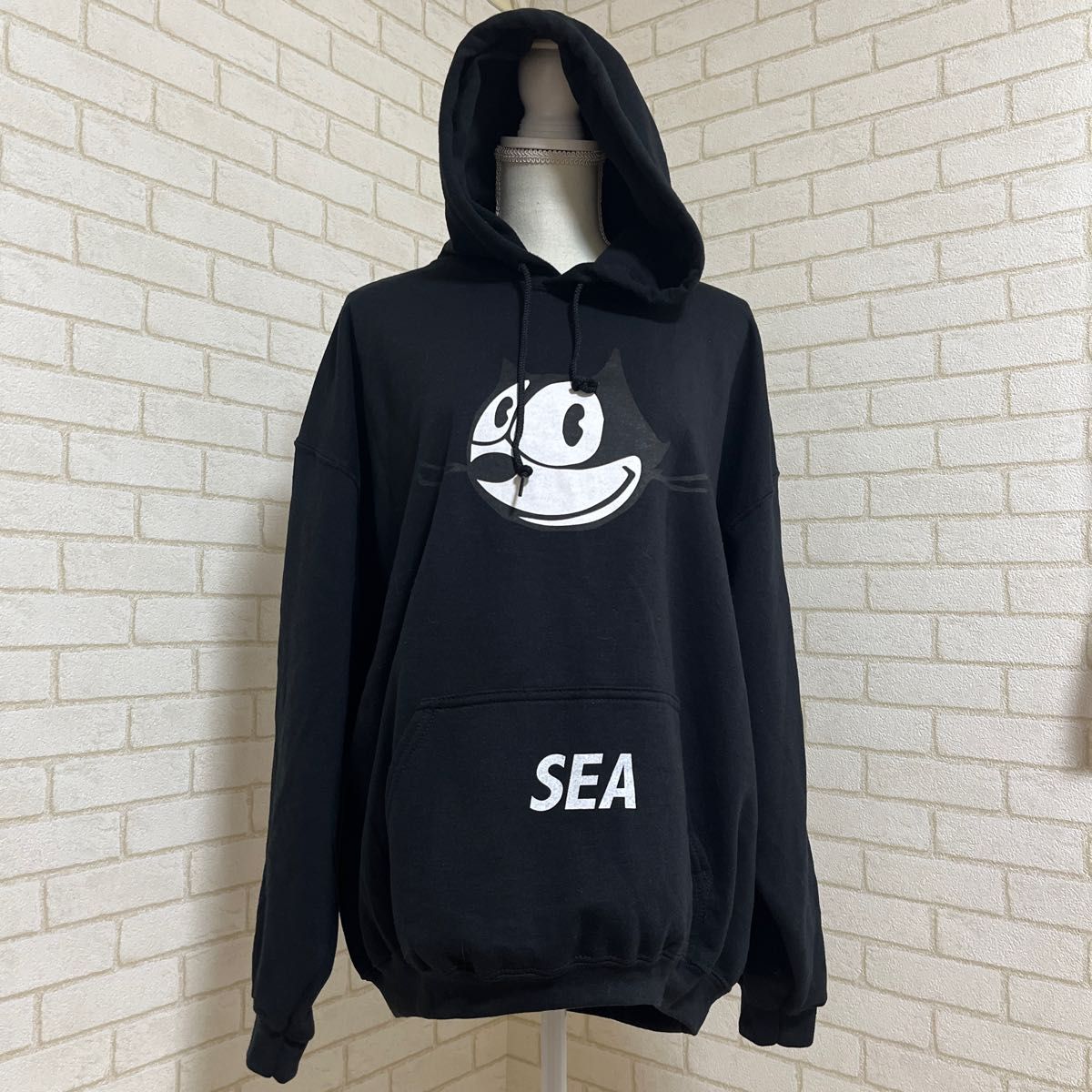 ウィンダンシー WIND AND SEA 新品同様 XL フィリックス FELIX フェリックス コラボ パーカー フーディー