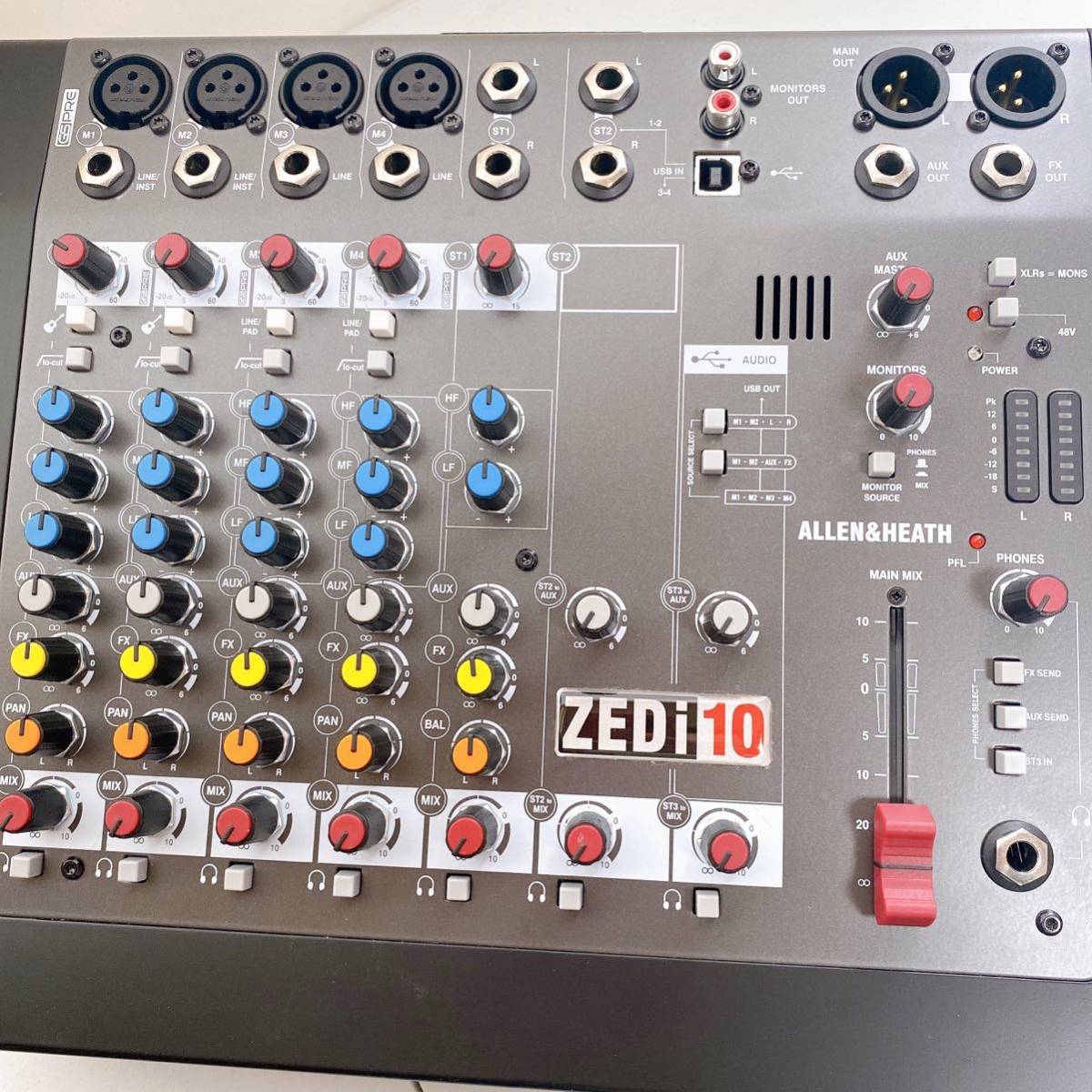 安心の関税送料込み Allen & Heath ZEDi-10 アナログ・ミキサー+USB