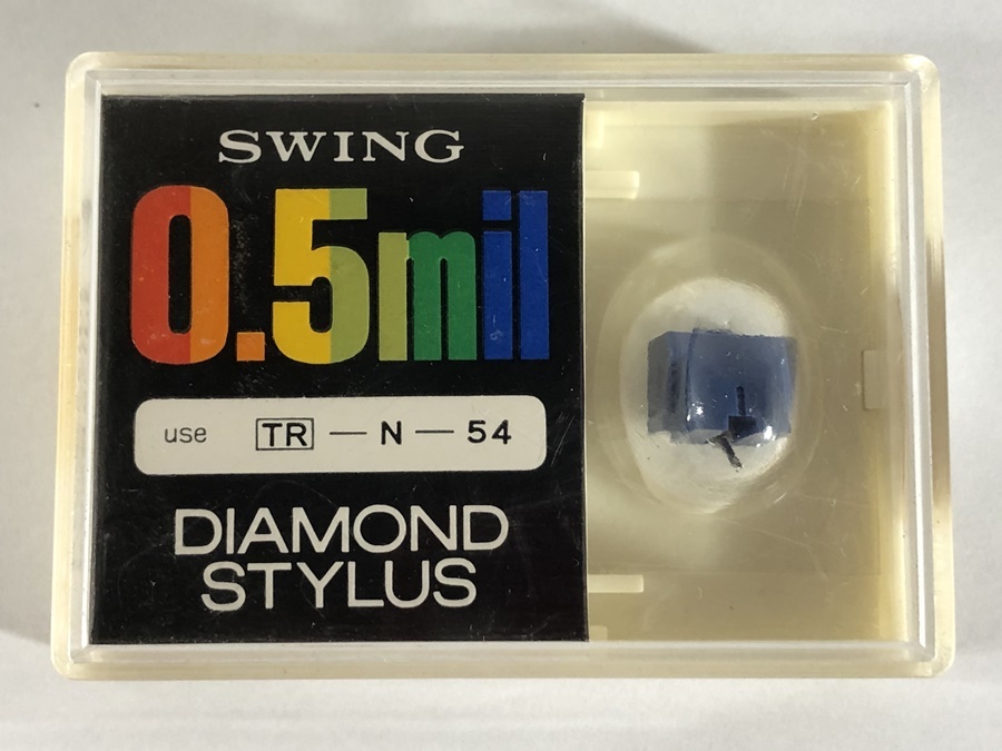 未使用 SWING 0.5mil TR-N-54 トリオ-54 DIAMOND STYLUS レコード針_画像1