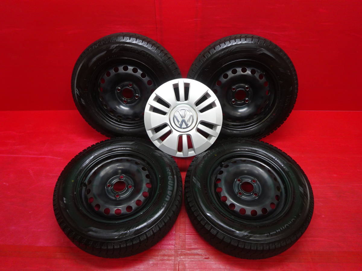 ヤフオク! - ☆2本イボ付き☆ VW up!純正14インチホイール 4本...
