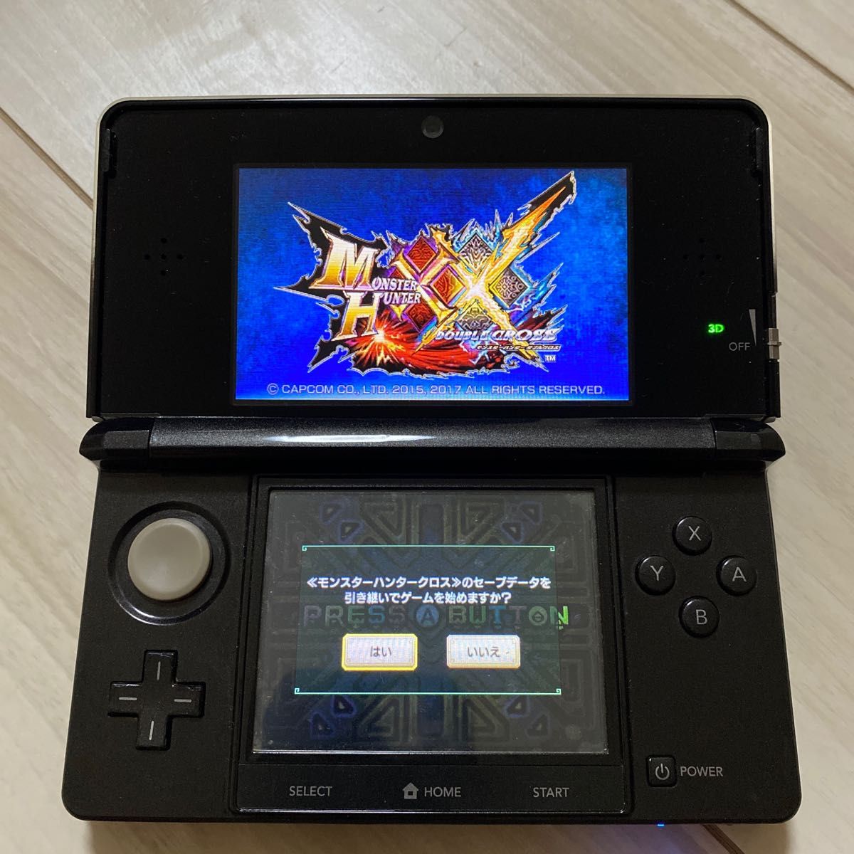 3DS モンスターハンタークロス ダブルクロス モンスターハンター モンハン